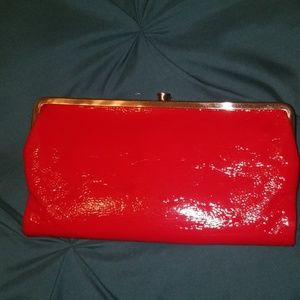 Red HOBO wallet/clutch